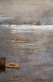 Voilier à Anchor impressionnisme William Merritt Chase